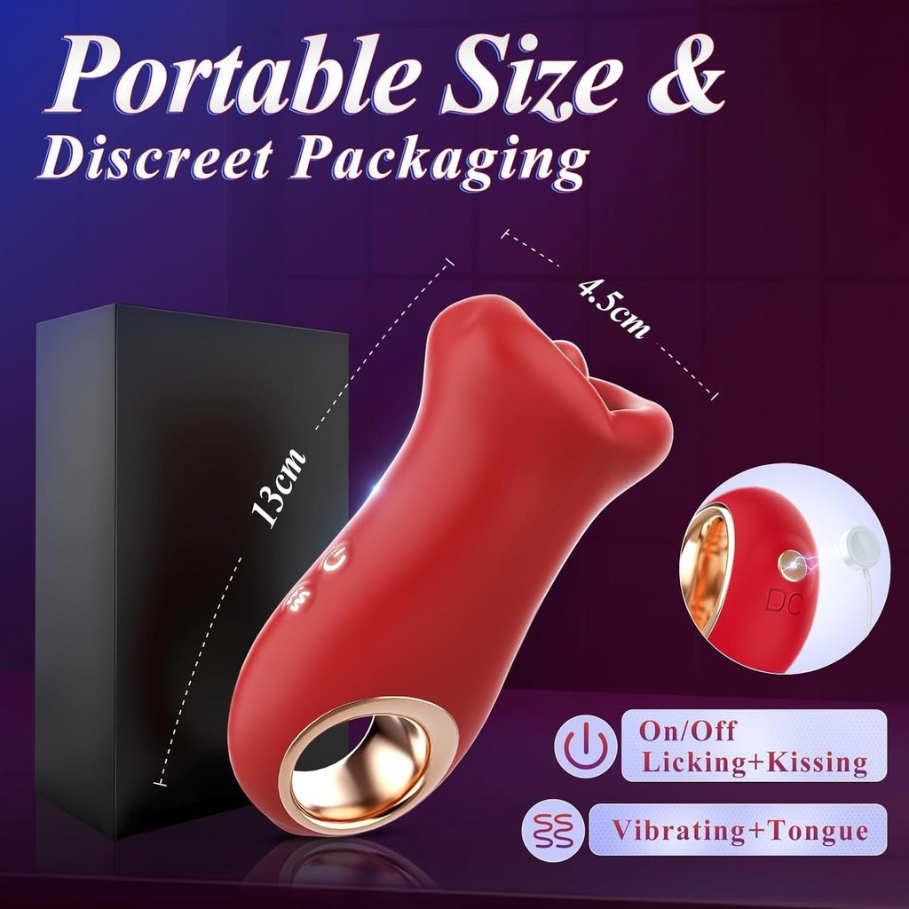 360° Triple-Action Rose Vibrator