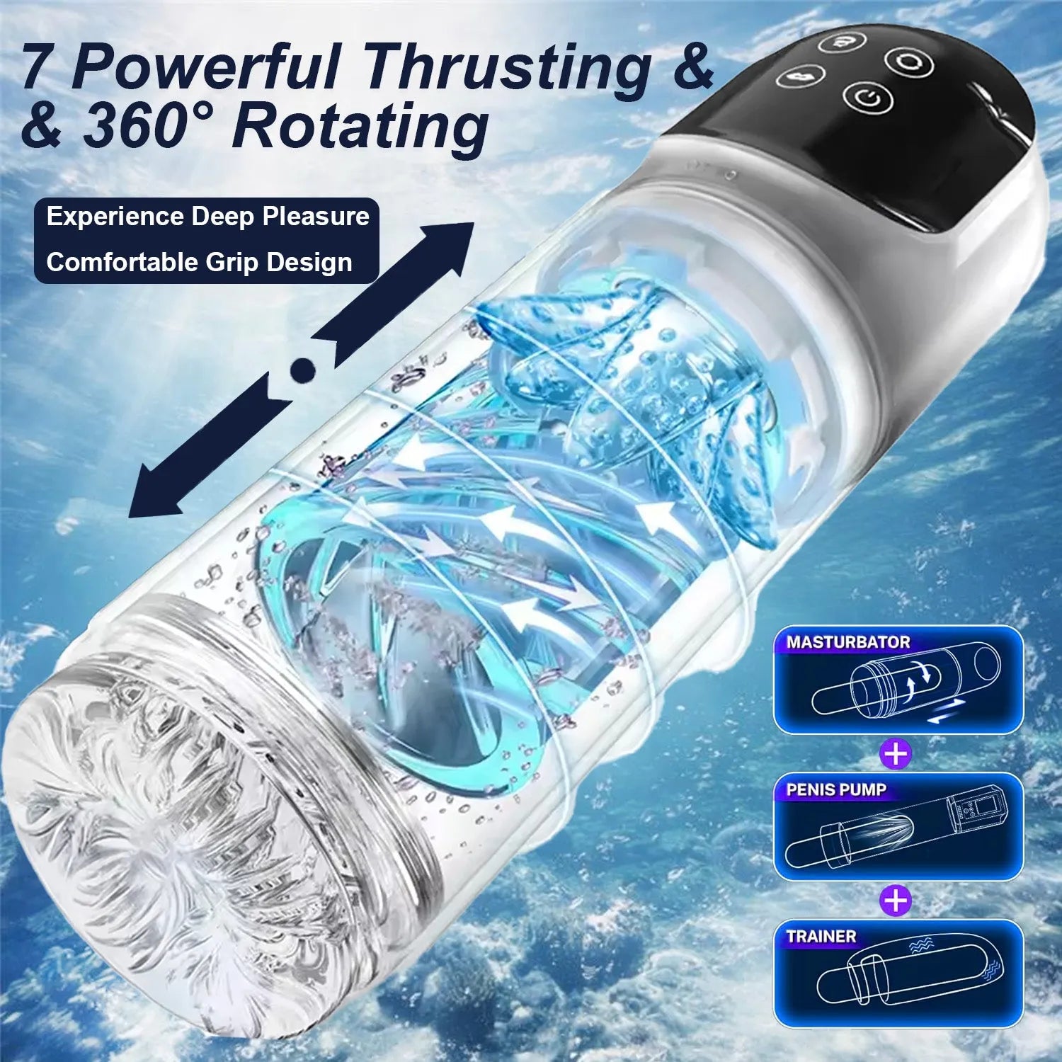 BEST DEAL70% OFF 2026 UpgradedTHRUSTIX PRO9inl Smart LCDTrainer For Men