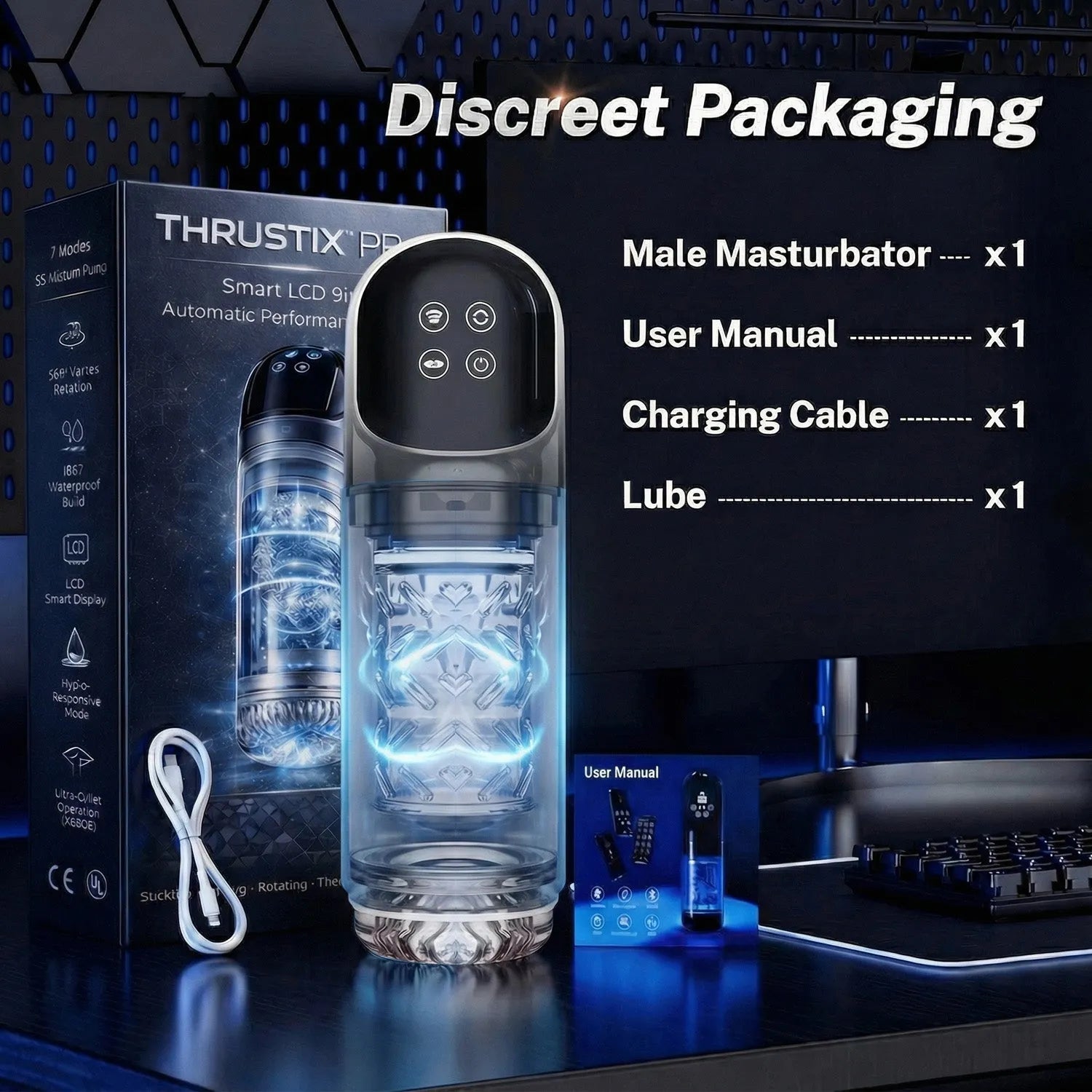 BEST DEAL70% OFF 2026 UpgradedTHRUSTIX PRO9inl Smart LCDTrainer For Men