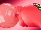Rose Tongue Clit Licking Dual Vibrator Dildo