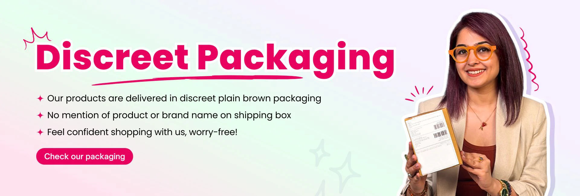 Discreet packaging